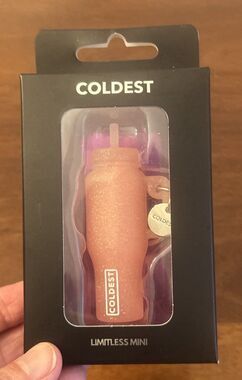 COLDEST Limitless Mini Keychain #58 Tulip Glitter RARE 1st Edition BNIB